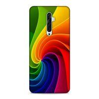 Oppo Reno 2Z Kılıf Ruzgar Gulu Arka Kapak Silikon Koruma Full Koruyucu