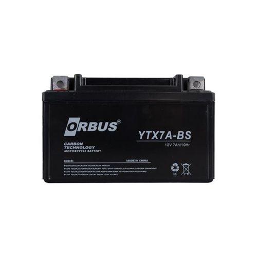 Orbus YTX7A-BS 12V 7A Motosiklet Aküsü (152 X 88 X 98 MM) (2.5Kg)