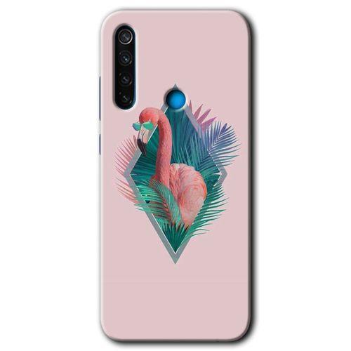 Redmi Note 8T Kılıf HD Desen Baskılı Arka Kapak - Flamingo
