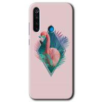 Redmi Note 8T Kılıf HD Desen Baskılı Arka Kapak - Flamingo