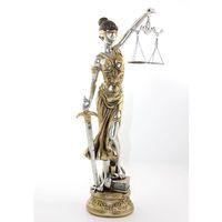 Polyester Adalet Terazi Figürü