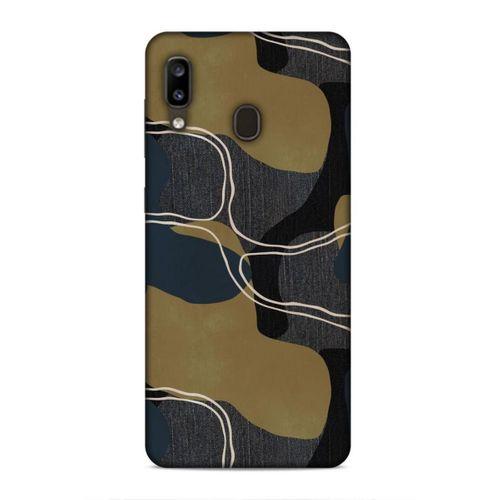 Samsung Galaxy A20 Uyumlu Kılıf Romans (46) Core Armor Kılıf Gold
