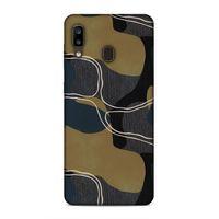 Samsung Galaxy A20 Uyumlu Kılıf Romans (46) Core Armor Kılıf Gold