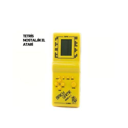 Klasik Gameboy Tetris Oyunu – Taşınabilir Pil İle Çalışan Retro El Konsolu
