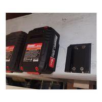 Bauer 20V Pil Pegboard Tutucu Duvara Monte Edilmiş 3D Baskı (Bu ürün Sadece Plastik parçadır - Almadan Önce Soru Sorabilirsiniz)