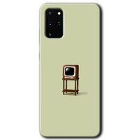 Galaxy S20 Plus Kılıf HD Desen Baskılı Arka Kapak - Retro-TV + Kırılmaz Cam