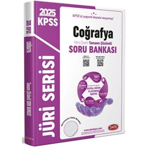 2025 KPSS Coğrafya Jüri Serisi Mini Özetli Tamamı Çözümlü Soru Bankası Data Yayınları