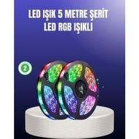 Enerji Tasarruflu Rgb Şerit Led 5 Metre