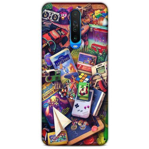 Retro (34) Desen Slim Armor Kılıf Renkli Xiaomi Redmi K30 Kılıf