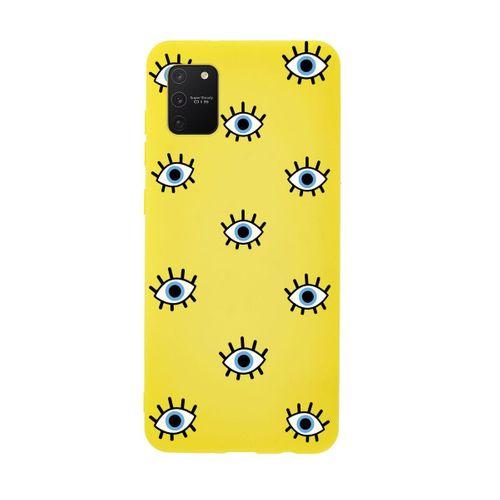 Samsung S10 Lite Nazar Gözler Premium Silikonlu Telefon Kılıfı