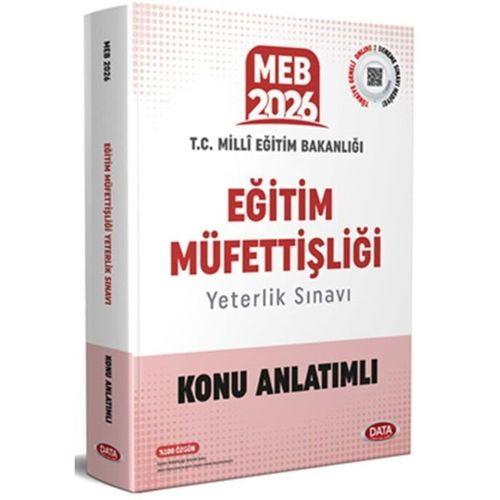 2026 MEB Eğitim Müfettişliği Yeterlilik Sınavı Konu Anlatımlı Data