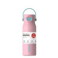Dodge Çelik Termos Matara 580Ml Pembe