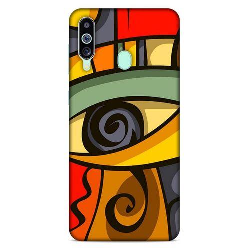 Lopard Samsung Galaxy M40 Uyumlu Kılıf Soyut Sanat (7) Baskılı Telefon Kılıfı