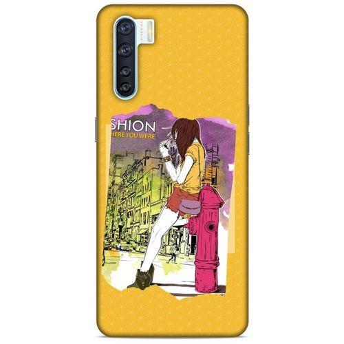 Sokak Modası 58 Oppo A91 Kılıf Desenli Silikon