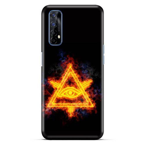 Lopard Oppo Realme 7 Uyumlu Kılıf FireX (42) Rugged Armor Kılıf İlluminati