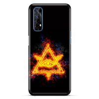 Lopard Oppo Realme 7 Uyumlu Kılıf FireX (42) Rugged Armor Kılıf İlluminati
