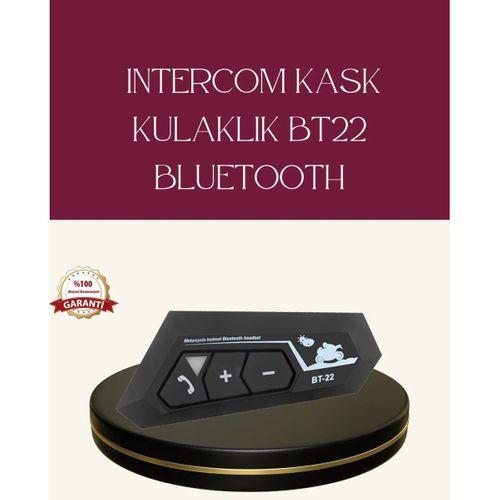 Motosiklet Sürüşleri İçin Bt22 Kask Bluetooth Kulaklık Mikrofonlu