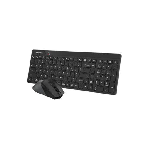 A4 TECH FG2400 AIR2 Siyah, FSTYLER, 2.4Ghz Mini Kablosuz, Türkçe Q, SESSİZ Klavye Mouse Set