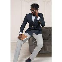 Regular Fit İtalyan Yaka Astarlı Torba Cepli Kruvaze Blazer Ceket