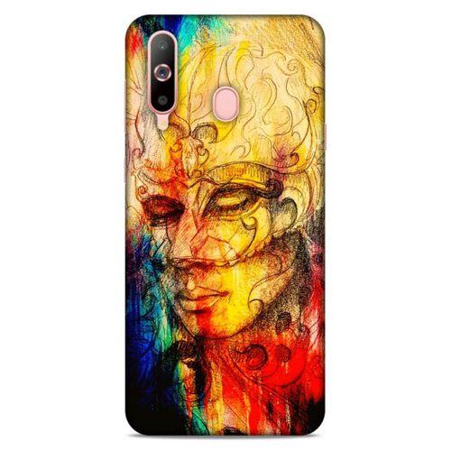 Lopard Samsung Galaxy A60 Uyumlu Kılıf Manipülasyon ☻ (34) Slim Armor Kılıf Desenli