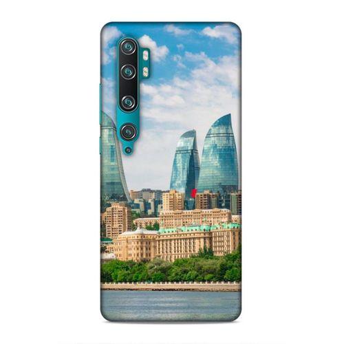 Xiaomi Mi Cc9 Pro Uyumlu Kılıf Azarbaijan (4) Koruma Kılıfı Alev Kuleleri