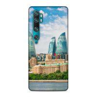 Xiaomi Mi Cc9 Pro Uyumlu Kılıf Azarbaijan (4) Koruma Kılıfı Alev Kuleleri