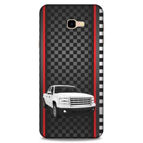 Lopard Samsung Galaxy J4 Plus Uyumlu Kılıf PickUpX (3) Kapak Beyaz