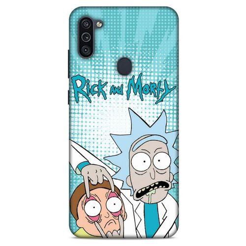 Samsung Galaxy M11 Uyumlu Kılıf Rick And Morty (2) Kabı Morty Smith