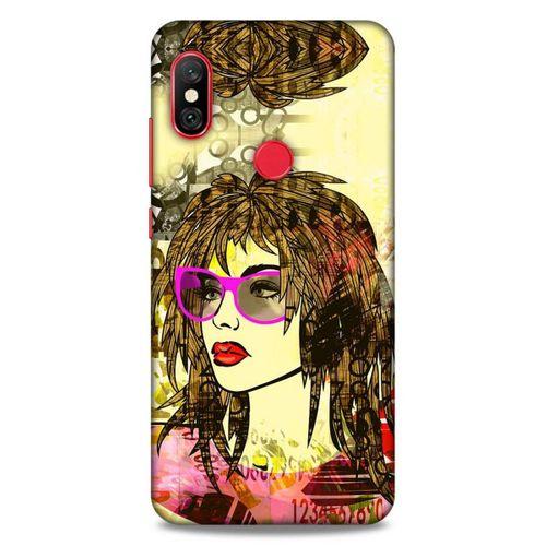 Lopard Xiaomi Redmi Note 6 Pro Uyumlu Kılıf Sürreal Yüzler ♀ (18) Telefon Kılıfları Desenli