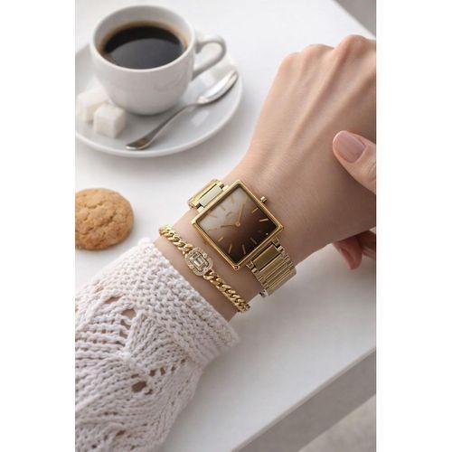 Slazenger Çelik Kordon 5 Atm Suya Dayanıklı 2 Yıl Garantili Kadın Kol Saati SL.12588.3.140