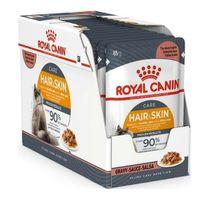 Royal Canin Hair & Skin Gravy Pouch Kedi Maması 12X85 Gr