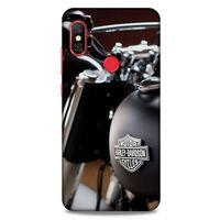 Xiaomi Redmi Note 6 Pro Uyumlu Kılıf Motorsiklet (48) Bumper Kılıf Harley
