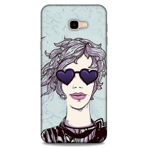 Lopard Samsung Galaxy J4 Plus Uyumlu Kılıf Sürreal Yüzler ♀ (25) Antişok Kapak Baskılı