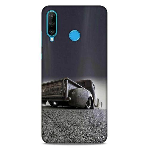Lopard Huawei P30 Lite Uyumlu Kılıf PickUpX (10) Full Koruma Kılıfı Koyu Gri
