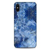 Apple iPhone XS Max Uyumlu Kılıf Mavi Delisi (9) Kılıf Mürekkep