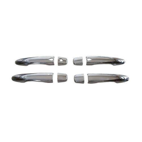 Nissan Qashqai Uyumlu 2014-2020 Krom Kapı Kolu - Smart Key - Akıllı Anahtar