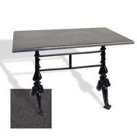 Dockers Çipa 3001 Döküm Ayak Masa 80x120 cm - (Werzalit, Wermodin ve Allzalit Tabla) - Grey Marble