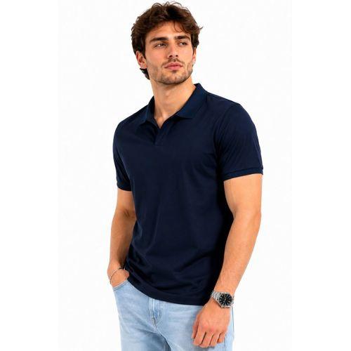 Erkek Polo Yaka Kısa Kollu Tişört Regular Kalıp T6103 BGL-ST05548