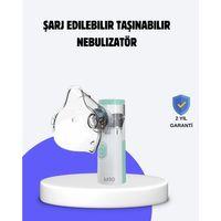 Cep Tipi Şarjlı Nebulizatör Ultrasonik Buhar Makinesi