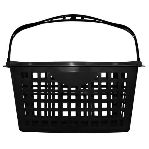 Alışveriş Plastik Market Sepeti 28 Lt Siyah