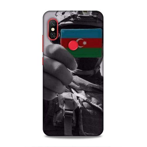 Xiaomi Mi A2 Lite Uyumlu Kılıf Azarbaijan (40) Fit Silikon Kılıf Asker