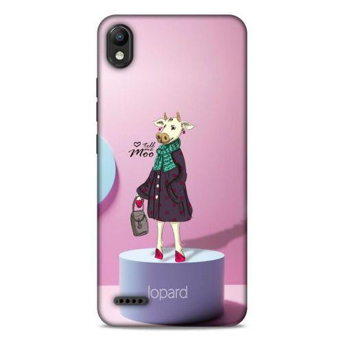 LG K20 2019 Kılıf FunnyMaX (8) Baskılı Kılıf Pembe Mavi