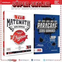 Orijinal TYT Matematik ve AKM Paragraf Soru Bankası Seti 2 Kitap