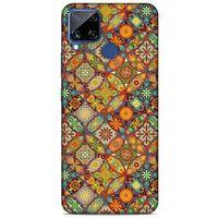 Ethnic Culture (60) Oppo Realme C15 Kılıf Silikon Kapak Desenli