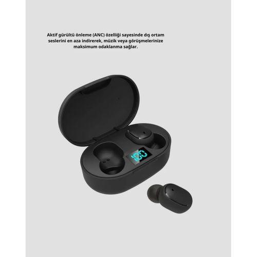 Kablosuz Bluetooth Kulaklık – Gürültü Önleyici, Suya Dayanıklı, Mikrofonlu, Uzun Pil Ömürlü