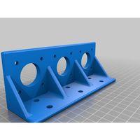 Nema17 Üç Motor Montajı (Bu ürün Sadece Plastik parçadır - Almadan Önce Soru Sorabilirsiniz)