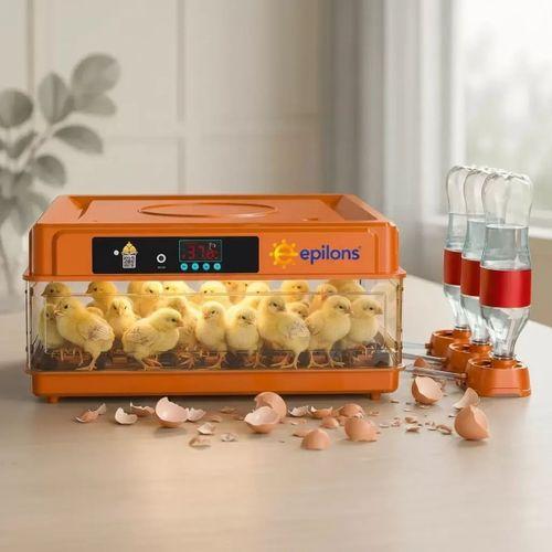 Tam Otomatik Kuluçka Makinesi 130 Yumurta Kapasiteli - Akıllı Isı Ve Nem Kontrollü, Ayarlanabilir Viyol, Otomatik Su Sistemli