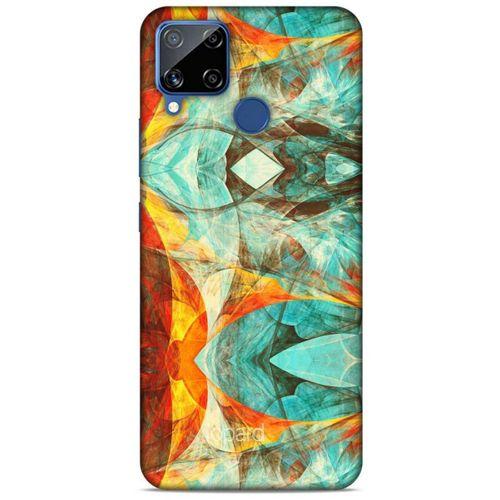 Oppo Realme C15 Kılıf Pastel Renkler (11) Tam Koruma Su Yeşili