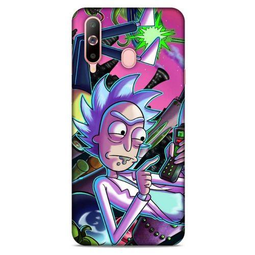 Samsung Galaxy A60 Uyumlu Kılıf Rick And Morty (20) Koruyucu Kılıf MC Haps