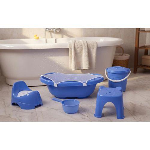 ALACA Bebek Banyo seti Fileli Mavi